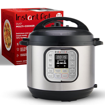 Instant Pot Duo 321 3QT (2.6 L) 7-in-1 Electric Pressure Cooker | Compact Multi-Cooker with Stainless Steel Inner Pot &amp; 700 W Power | Suraj Electronics Delhi NCR