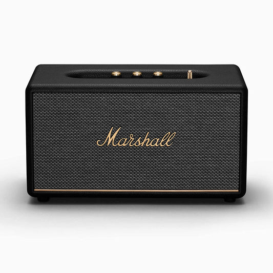 Marshall Stanmore III Bluetooth Speaker – Gen 3 with Wider Stereo Sound, Bluetooth 5.2 & Sustainable Design – Black