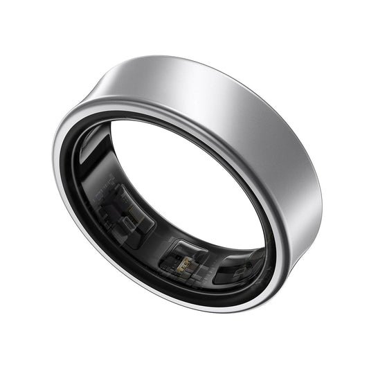 Samsung Galaxy Ring, with Smart AI, Size First W/Sizing Kit, No App Subscription, Fitness Monitor, Sleep Tracker, Up to 7-Day Battery, Size 10, Titanium Silver