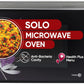 LG MS2043BP 20L Solo Microwave Oven (Black, Polished Finish) with i-Wave Technology, Anti-Bacterial Cavity, 44 Auto Cook Menus & Child Lock – Ideal for Reheating, Defrosting & Healthy Cooking