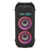 LG XL9T XBOOM 2.0 Ch Portable Bluetooth Party Speaker with Dual 8” Woofers, Pixel LED Lights, DJ & Guitar Input, IPX4 Water Resistance – Black