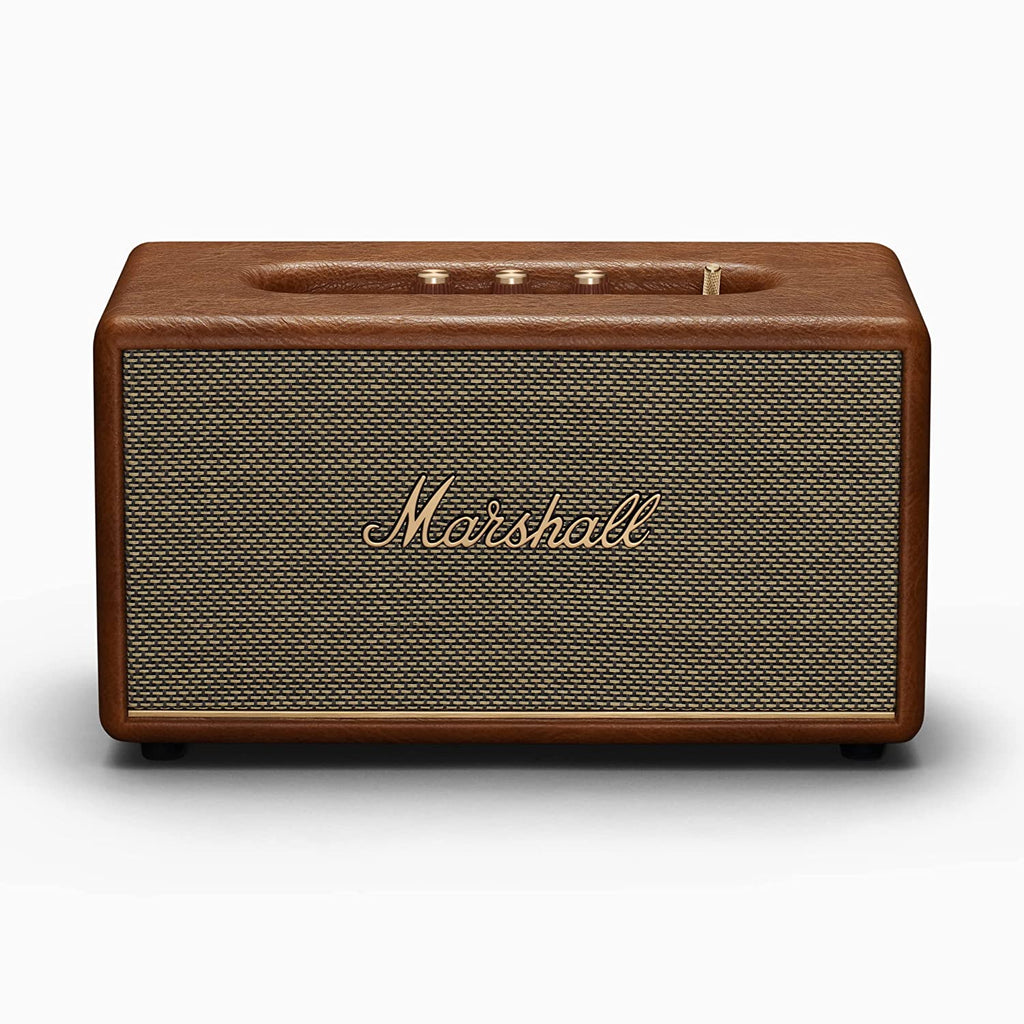 Marshall Stanmore III Bluetooth Wireless Speaker (Brown) with Signature Sound, Dynamic Loudness, Bluetooth 5.2, Multi-Input & Sustainable Design