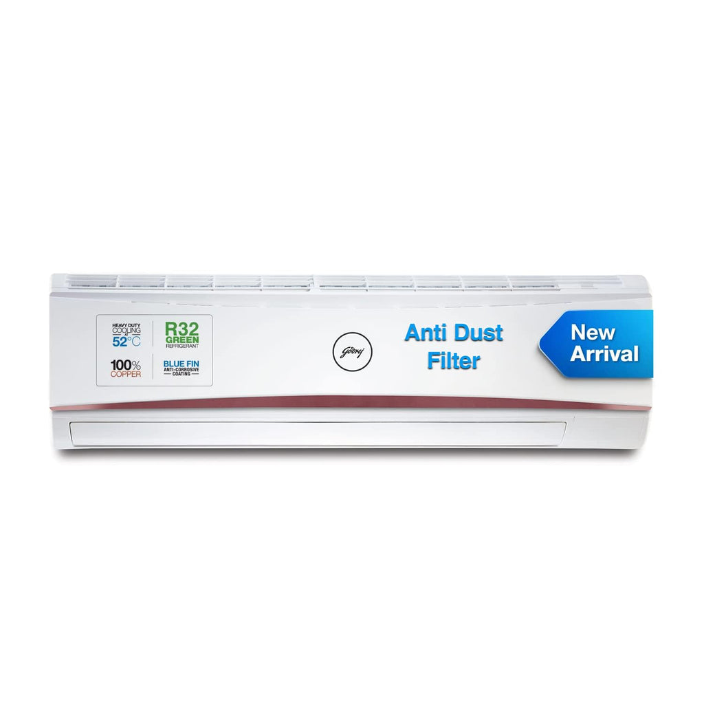 Godrej SFC 24LTC3-WWR 2 Ton 3 Star Split AC | 100% Copper | 4-Way Swing | Anti-Dust Filter | Heavy Duty Cooling | White