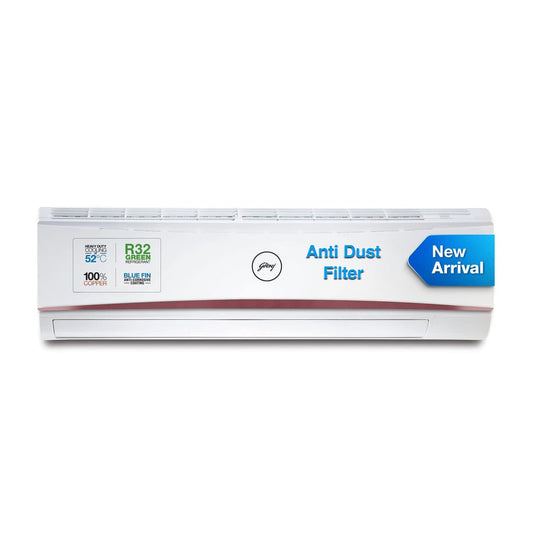 Godrej SFC 24LTC3-WWR 2 Ton 3 Star Split AC | 100% Copper | 4-Way Swing | Anti-Dust Filter | Heavy Duty Cooling | White