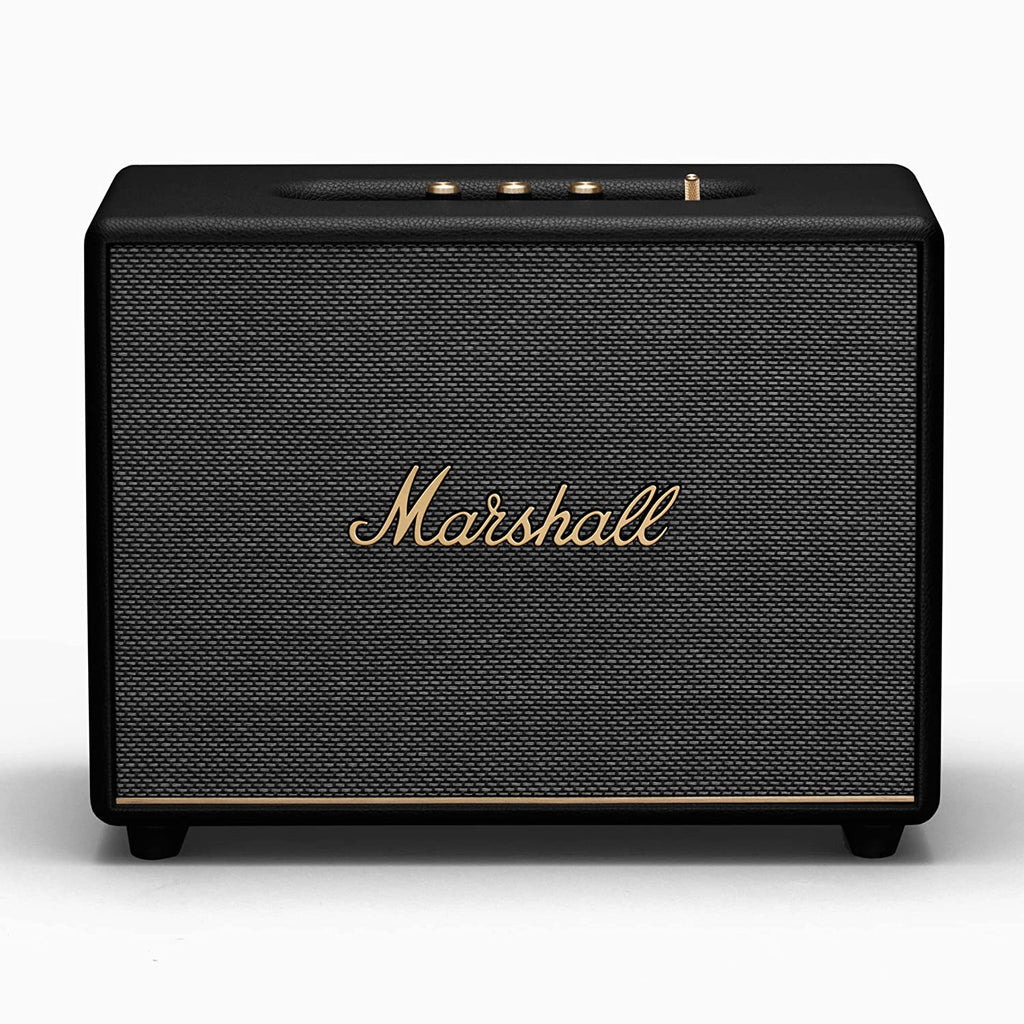 Marshall Woburn III Bluetooth Home Speaker (Black) | 3-Way Driver | Deep Bass | HDMI, AUX & Bluetooth 5.2 | Premium Sound System