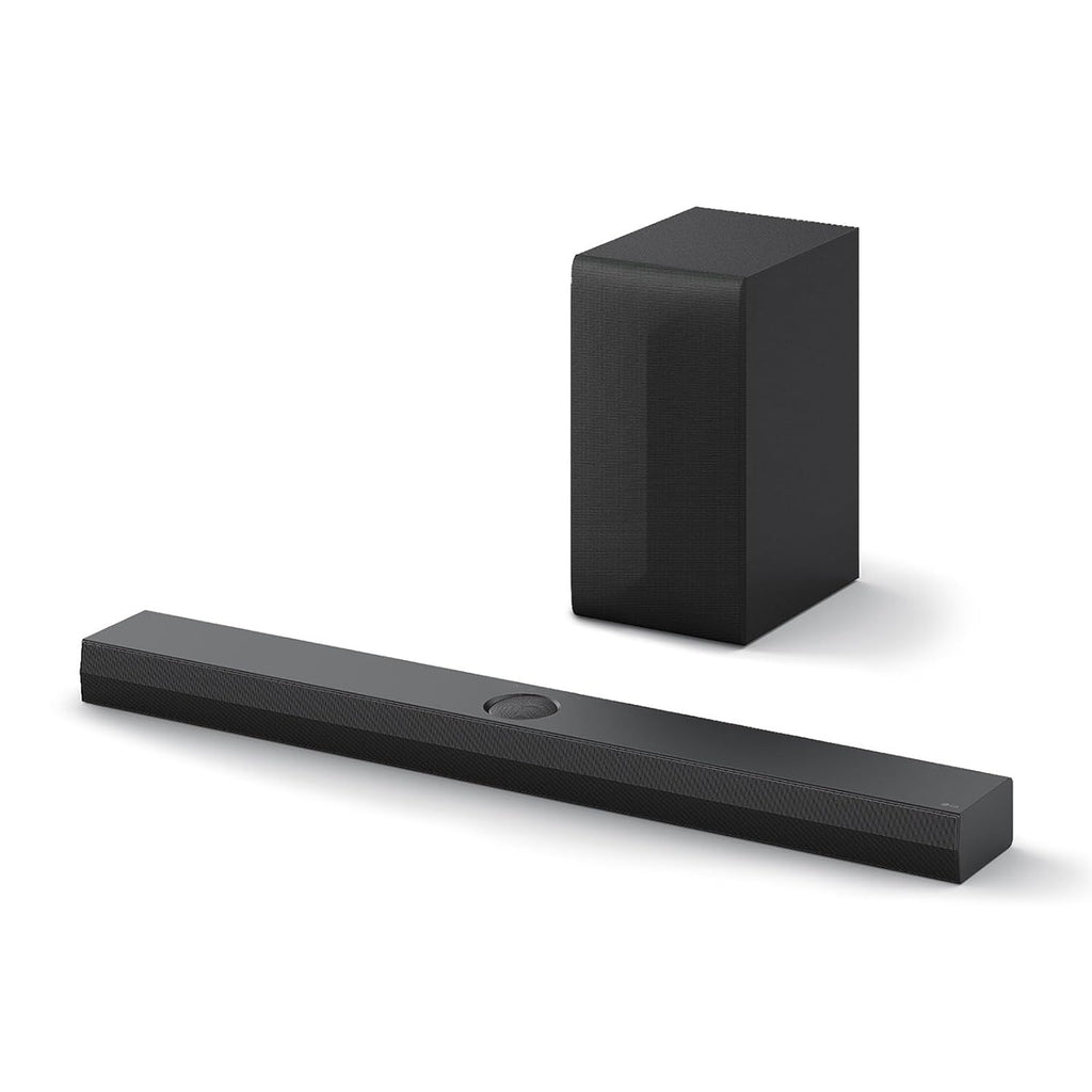 LG SQ70TY 400W 3.1.1Ch Soundbar with Dolby Atmos, DTS:X, AI Sound Pro & Wireless Subwoofer (Black)