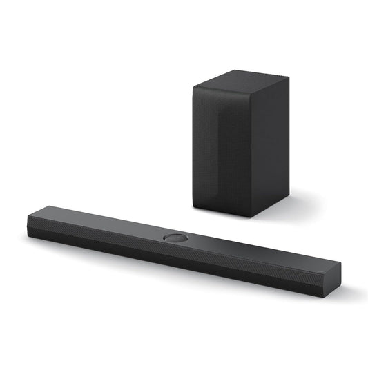 LG SQ70TY 400W 3.1.1Ch Soundbar with Dolby Atmos, DTS:X, AI Sound Pro & Wireless Subwoofer (Black)
