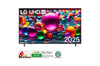 LG 65UA82506LA 65 inch 4K UHD AI Smart TV (2025 Model) with α7 AI Processor Gen8, Filmmaker Mode, Dolby Atmos, webOS 25, Voice ID, VRR & 5-Year Software Upgrade