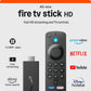 Amazon Fire TV Stick HD 2025 with Alexa Voice Remote (Full HD Streaming, TV Power & Volume Control, Smart Home Integration, Dolby Audio)