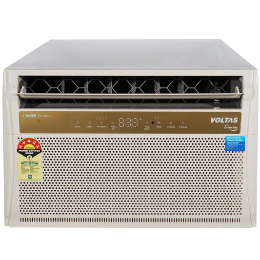 Voltas 185V Vertis Topaz 1.5 Ton 5 Star Inverter Window AC – Copper Condenser, R32 Refrigerant, High Ambient Cooling, Made in India