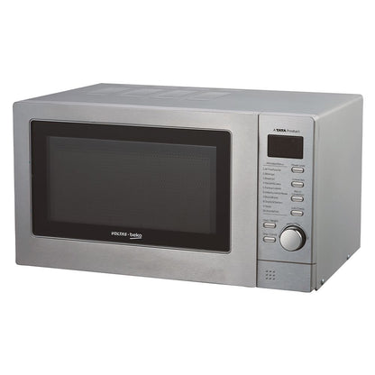 Voltas Beko MC20SD 20 L Convection Microwave Oven (Inox, 1450W, Auto Cook, Active Defrost, Digital Display)
