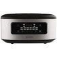 Sharp KN-TC50VI-SL Twin Cooker | 1st Dual Pot Multi Cooker | Smart Temperature Control | 12 Auto Cooking Modes | Silver