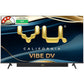 VU 55VIBE-DV – 3 Year Warranty 55 Inch 4K QLED Google TV (2025 Model) with Dolby Vision & Atmos, 88W Soundbar, HDMI 2.1, MEMC, AI Processor & Bezel-Less Design