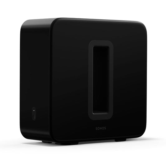 Sonos Sub (Gen 3) Wireless Subwoofer – Pure Deep Bass, 25 Hz Frequency Response, Distortion-Free Sound | Black | 24-Hour Delivery in Delhi NCR