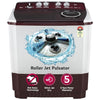 LG P105ASRAZ 10.5 kg 5 Star Wind jet dry Semi-Automatic Top Load Washing Machine ( Burgundy, Roller Jet Pulsator)