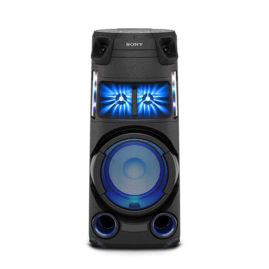 Sony MHC-V43D High Power Party Speaker with Bluetooth, Karaoke, Gesture Control, Jet Bass Booster, Party Lights & DVD Player – Black