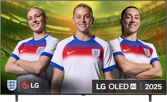 LG OLED77B56LA 77 inch 4K OLED Smart TV (2025 Model) with α8 AI Processor Gen2, Dolby Atmos, Dolby Vision, Filmmaker Mode, 120Hz Refresh Rate & webOS 25