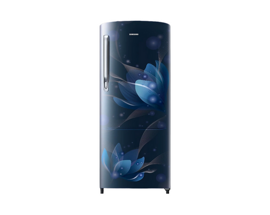 Samsung 184L 2 Star Digital Inverter Direct-Cool Single Door Refrigerator(RR20C2712U8/NL,Blooming Saffron Blue)