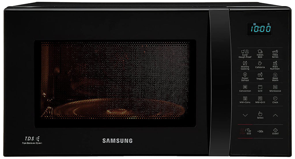 Samsung 21 L Convection Microwave Oven (CE76JD-B/XTL, Black) Display Unit Open Box
