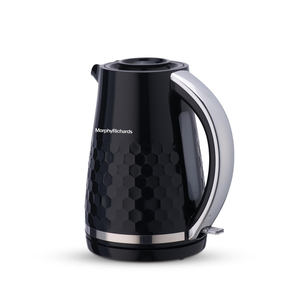Morphy Richards Plastic Hive Series 1.5L Kettle, 1500 Watt, Black