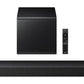 Samsung HW-Q800F/XL 400W 5.1.2ch Soundbar with Wireless Dolby Atmos, Q-Symphony, SpaceFit Sound Pro, Alexa & Subwoofer – Black