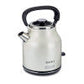 Ariete 2864 Classica Electric Kettle 1.7 L | 2000W | Pearl Finish Stainless Steel | Auto Shut-Off | Vintage Design | 1 Year Warranty