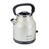 Ariete 2864 Classica Electric Kettle 1.7 L | 2000W | Pearl Finish Stainless Steel | Auto Shut-Off | Vintage Design | 1 Year Warranty