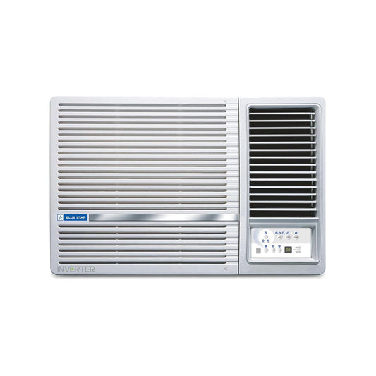 Blue Star WIE324L  2 Ton 3 Star Inverter Window AC (Copper, Hydrophilic Blue Fins, Dust Filters, Self-Diagnosis,  White)