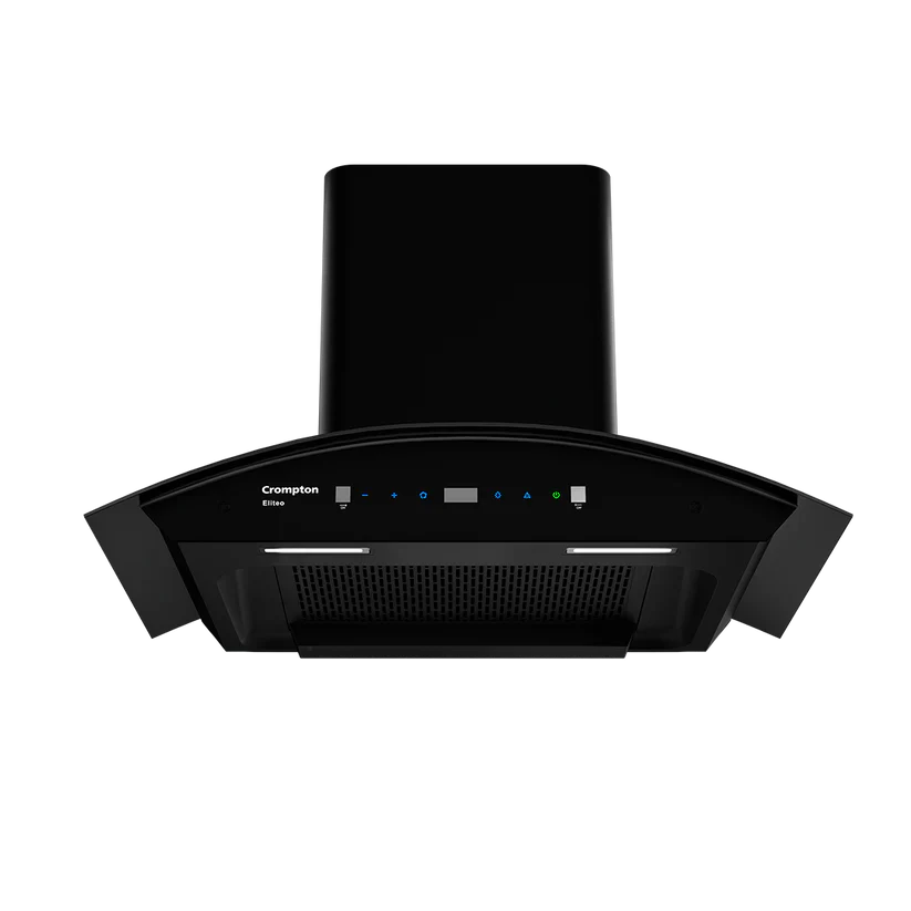 Crompton CHD-ELC60FLE-IND 60 cm Auto-Clean Chimney Eliteo Curv| 1900 m³/hr | Best Price Delhi NCR