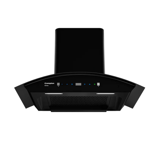 Crompton CHD-ELC60FLE-IND 60 cm Auto-Clean Chimney Eliteo Curv| 1900 m³/hr | Best Price Delhi NCR