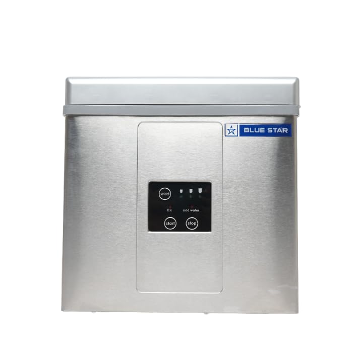 Blue Star ICM15 15 Kg/Day Bullet Ice Cube Machine | Air-Cooled Compact Ice Maker