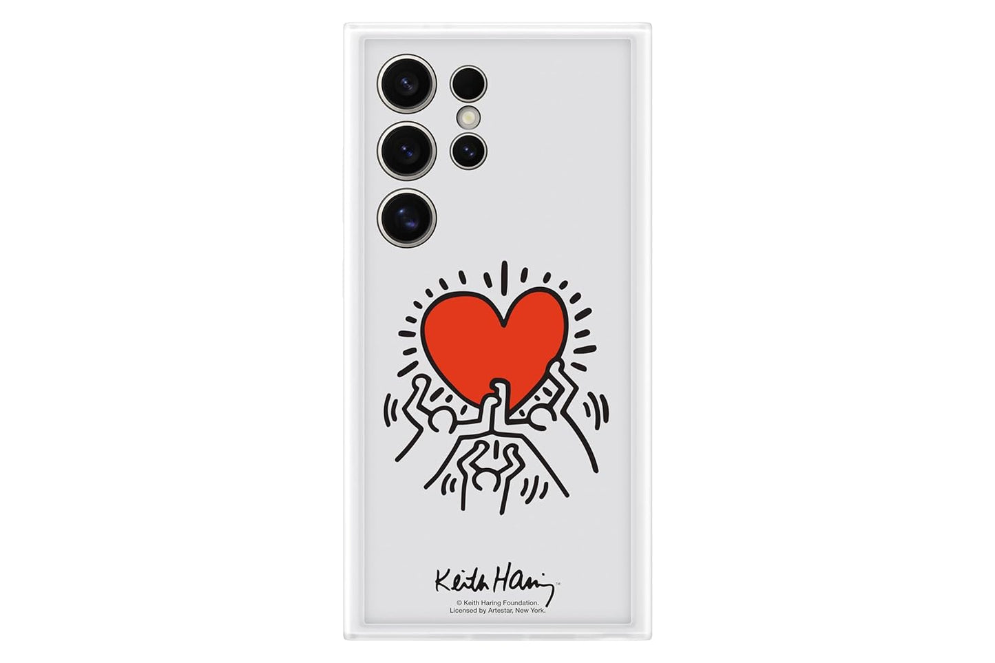 Samsung Galaxy S24 Ultra 5G Flipsuit Case, White DEMO