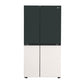 LG GL-B257EET3 650L Side-By-Side Refrigerator with Door Cooling+™, WiFi Convertible, Smart Diagnosis