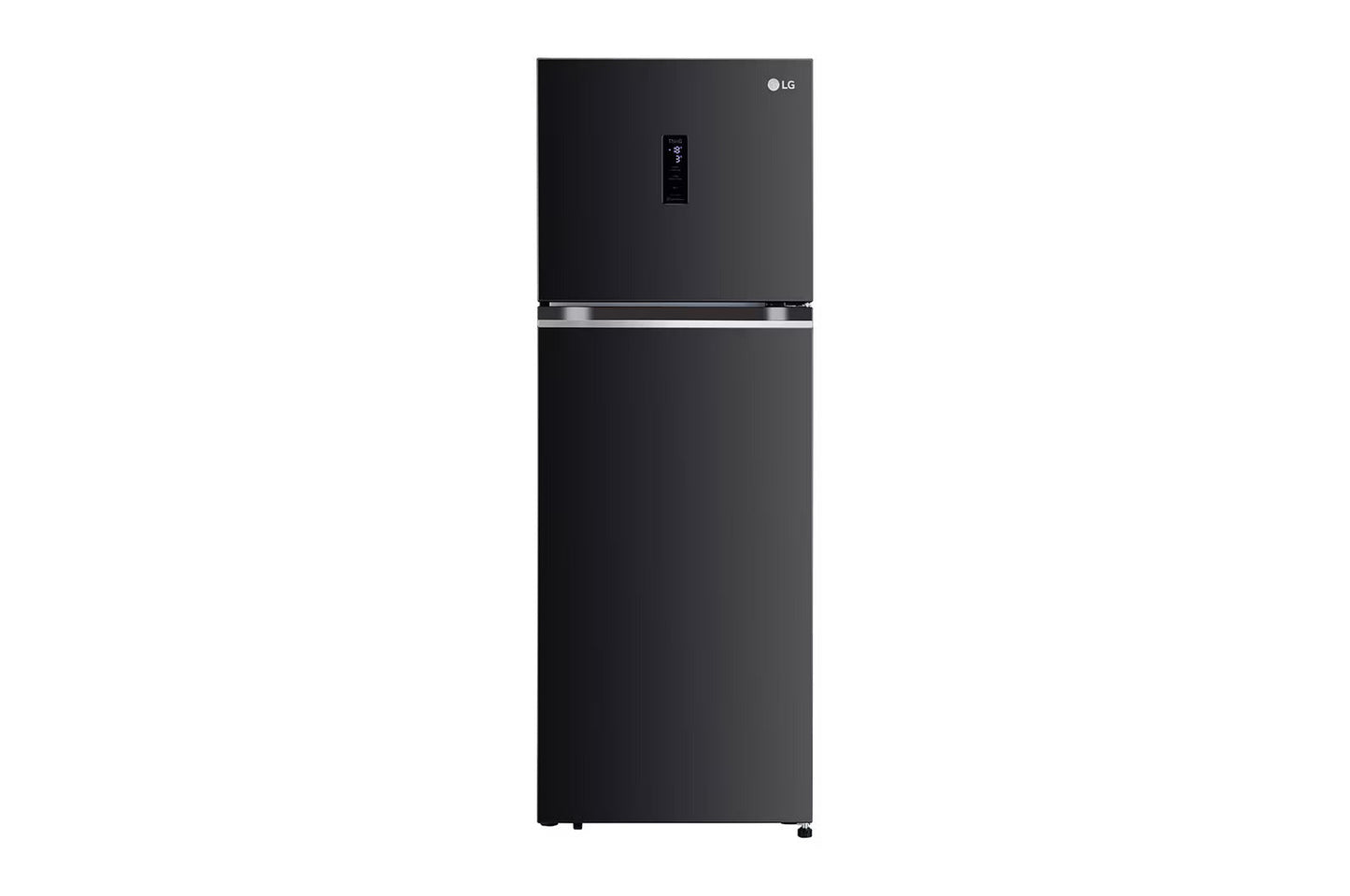 LG GL-T342TESX 322L Double Door Refrigerator, LG ThinQ, Wifi Convertible +Door Cooling , Ebony Sheen, 3 Star