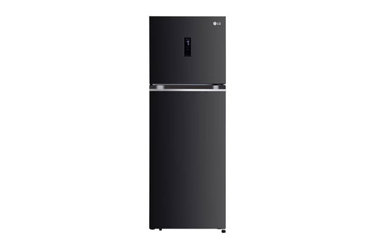 LG GL-T342TESX 322L Double Door Refrigerator, LG ThinQ, Wifi Convertible +Door Cooling , Ebony Sheen, 3 Star