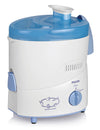 Philips HL1631/J 500W Juicer with Reverse Spiral Sieve for Maximum Juice Extraction – White & Blue