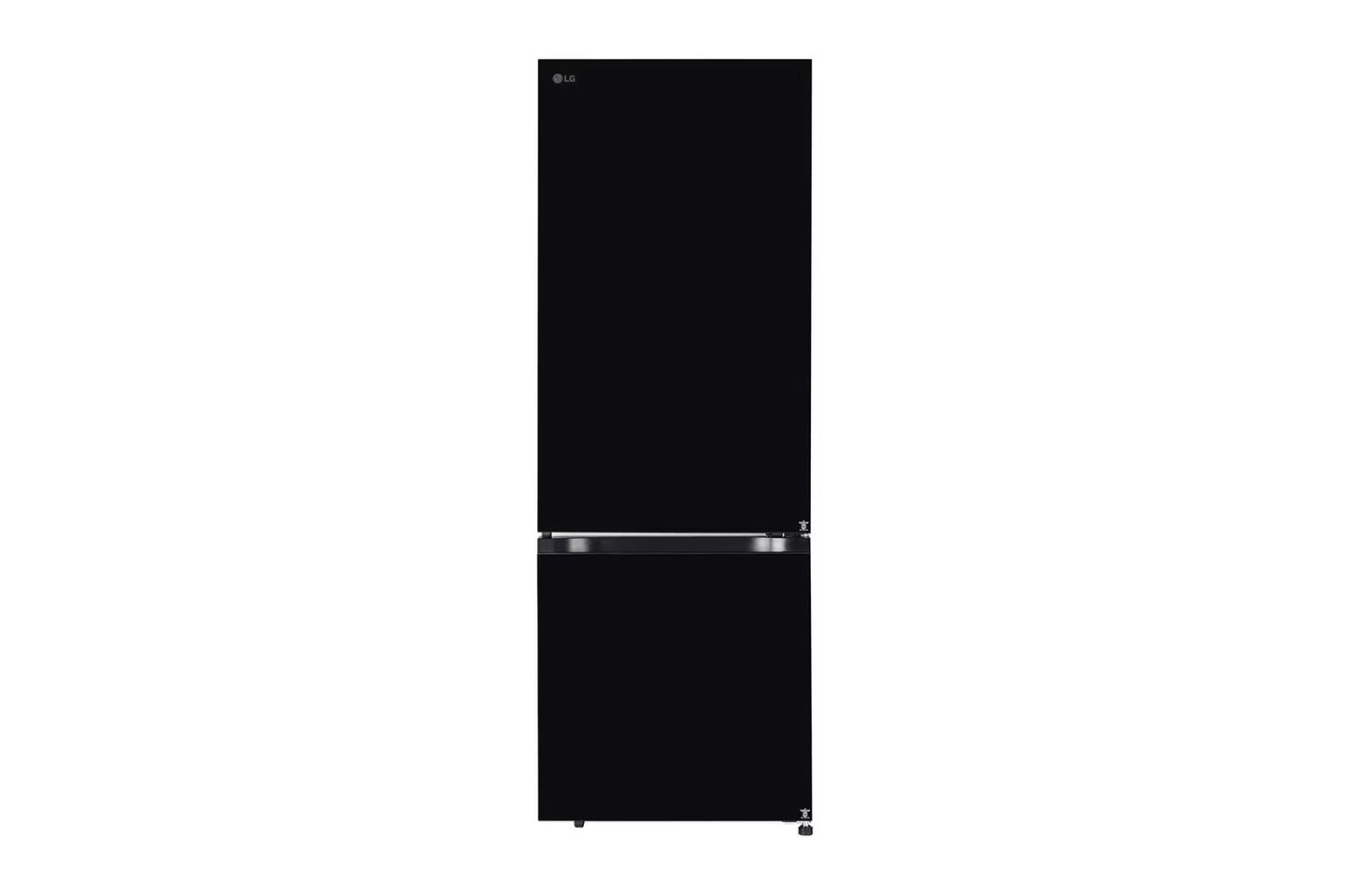 LG GL-B382EBMX 340L 3 Star Frost Free Bottom Freezer Refrigerator (Convertible, Door Cooling+, Smart Inverter Compressor, Wi-Fi, Black Mirror)