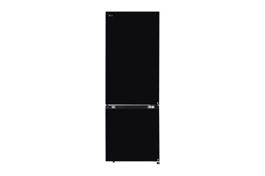 LG GL-B382EBMX 340L 3 Star Frost Free Bottom Freezer Refrigerator (Convertible, Door Cooling+, Smart Inverter Compressor, Wi-Fi, Black Mirror)