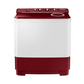 Samsung WT11A4600RR 11.5 Kg 5 Star Semi Automatic Top Load Washing Machine | Hexa Storm Pulsator | Magic Mixer | Air Turbo Drying | Rust-Proof Body | Red | Made in India