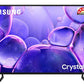 Samsung UA55U8600FULXL 55 Inch Crystal 4K Ultra HD Smart LED TV (Black) | HDR10+, Crystal Processor 4K, Dolby Digital, Alexa Built-In, Q-Symphony