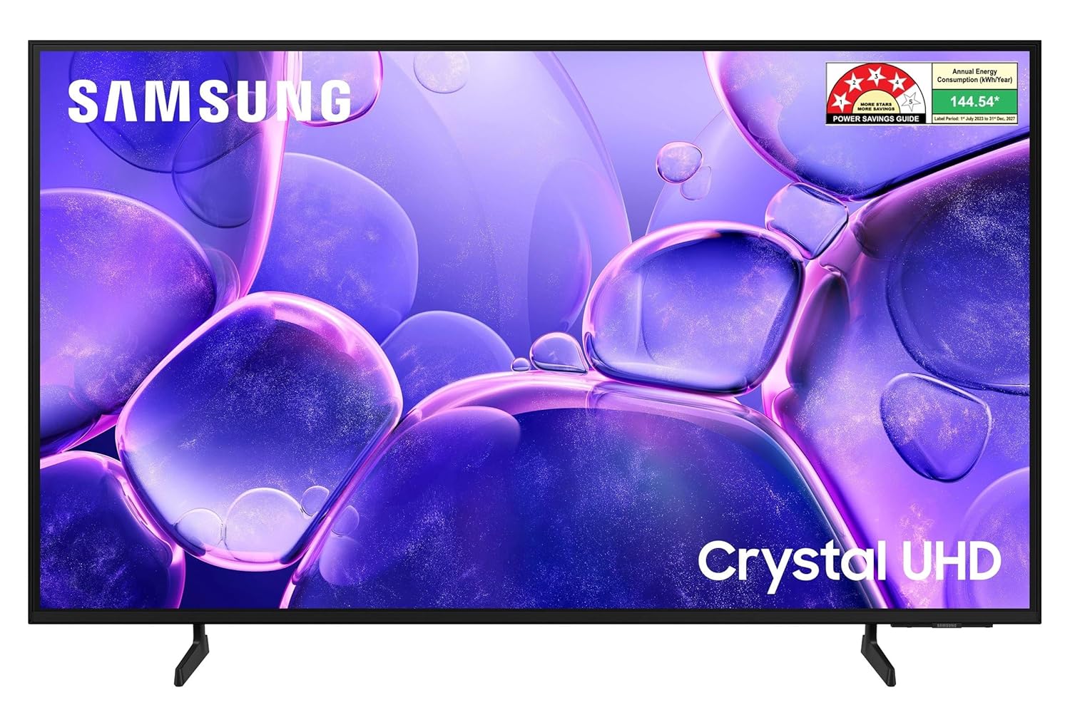 Samsung UA55U8600FULXL 55 Inch Crystal 4K Ultra HD Smart LED TV (Black) | HDR10+, Crystal Processor 4K, Dolby Digital, Alexa Built-In, Q-Symphony