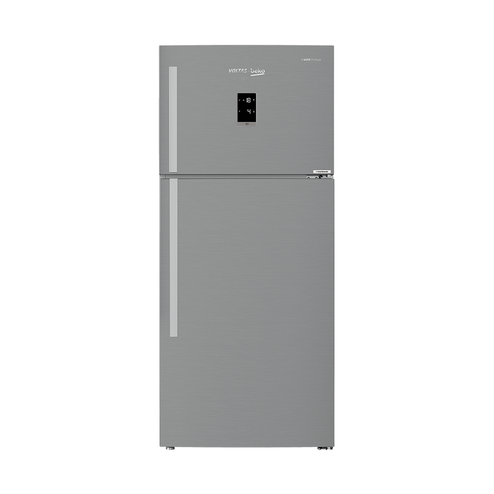 Voltas Beko RFF533IF 510L 2 Star Frost Free Double Door Refrigerator | StoreFresh+™, NeoFrost™, ProSmart™ Inverter, Active Fresh Blue Light, IonGuard – Inox Look | Suraj Electronics