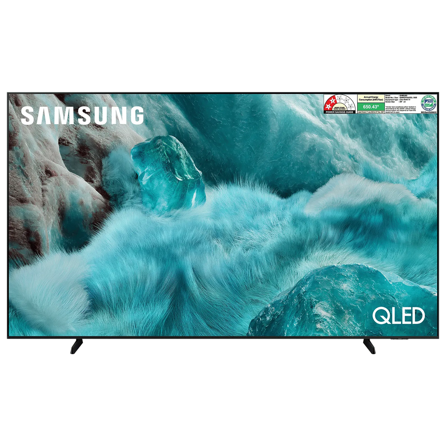 SAMSUNG QA98Q7FAAUXXL 248.9 cm (98 inch) QLED 4K Ultra HD Smart Tizen TV with Google Voice Assistant