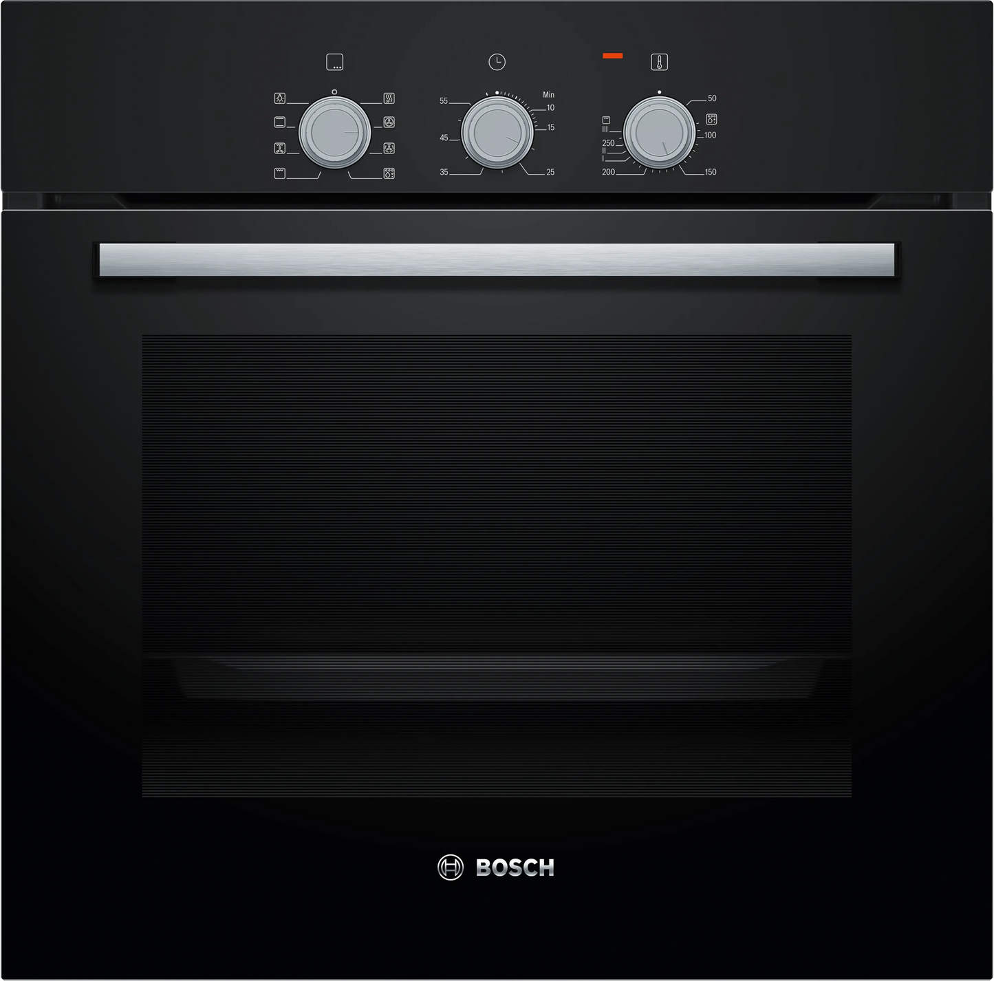 Bosch HBF031BA0I Serie 2 66L Built-In Oven (Black, EcoClean, Fast Preheat, 5 Cooking Modes)