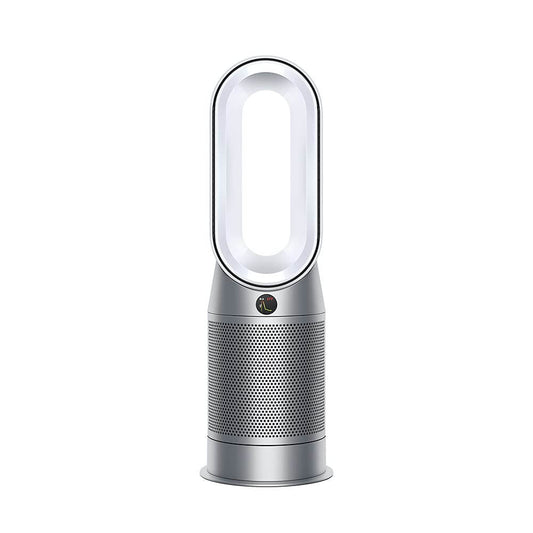 Dyson HP07 Purifier Hot+Cool Air Purifier with Heater | HEPA H13 Filter | Wi-Fi & Voice Enabled | Bladeless Fan | White/Silver