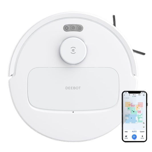 ECOVACS DEEBOT N30 Robot Vacuum &amp; Mop | 10,000 Pa | 5200mAh | TrueMapping | 2-in-1 Smart Cleaner | Suraj Electronics Delhi NCR
