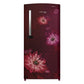 Voltas Beko 185 Litre 4 Star Single Door Refrigerator (Dahlia Wine, RDC220B/W0DW) | Direct Cool | FreshBox™ | Toughened Glass Shelves | Made in India