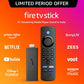 Amazon Fire TV Stick (3rd Gen ) with all-new Alexa Voice Remote (includes TV and app controls) | HD streaming device