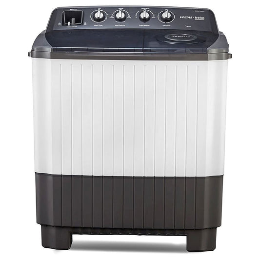 Voltas Beko 7.2 Kg Semi-Automatic Washing Machine (WTT72GRTPRMDZ) | Fast Dry | Powerful Motor | Grey | 2 Yr Warranty