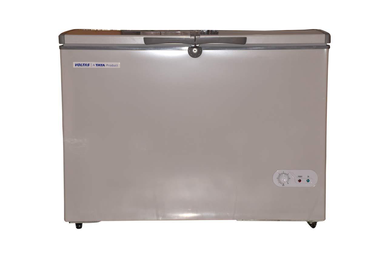 Voltas  CF HT 320 DDP CONVERTIBLE PCM GREY (Double Door Deep Freezer, 320 Liters, Be Pcm Grey).